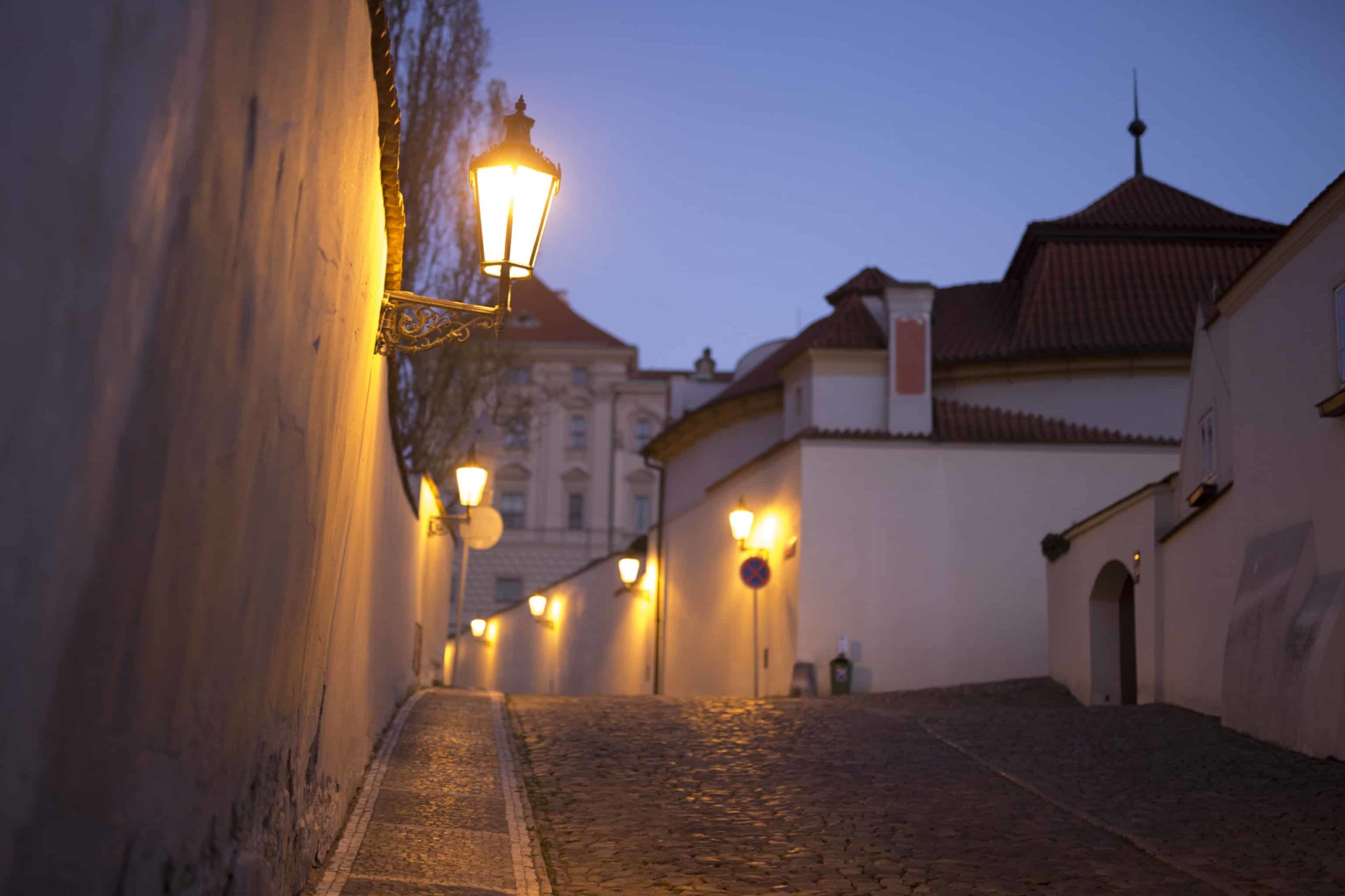 Alley to Prague Castle