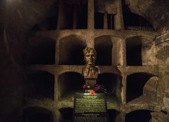 Crypt of paratroopers in the National Memorial to the Heroes of the Heydrichiad, Prague